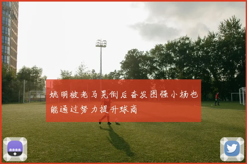 姚明被老马晃倒后奋发图强小杨也能通过努力提升球商